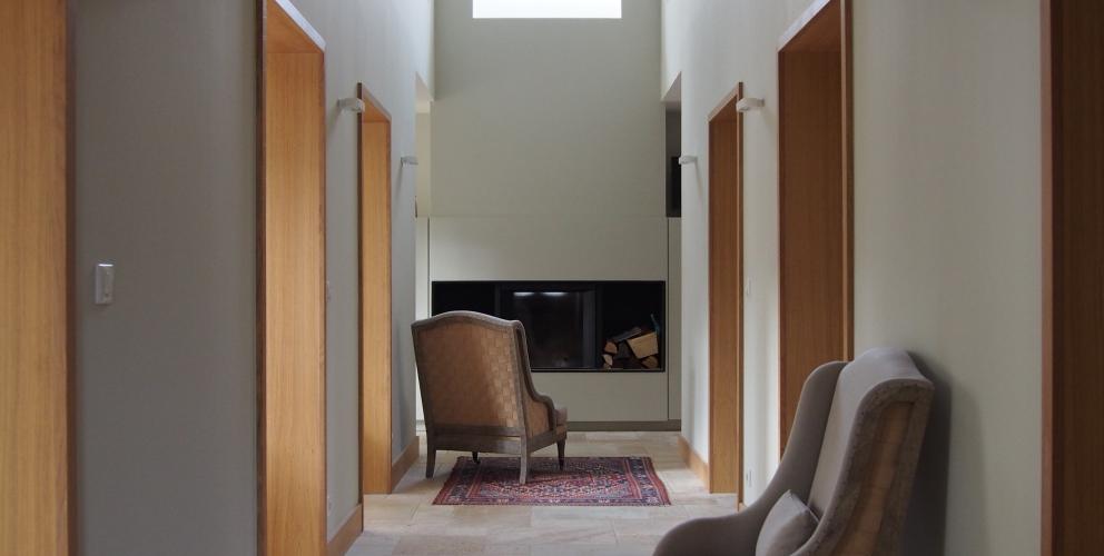 Projet MI - Vue sur le couloir devenu nef