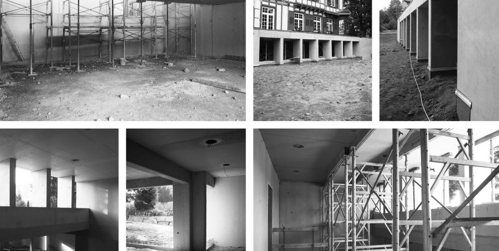 Projet SL - Le chantier au stade du gros oeuvre