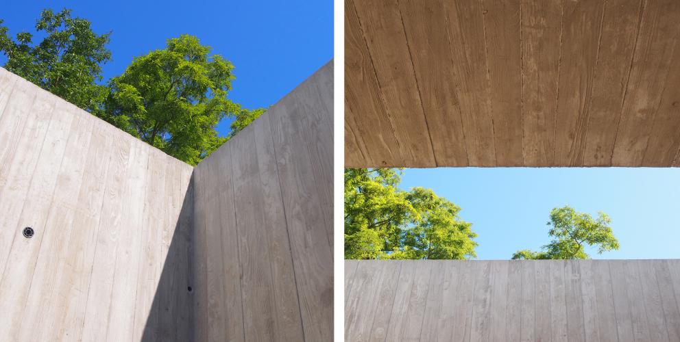 Projet CS - Le chantier au stade du gros oeuvre - mise en scène du béton