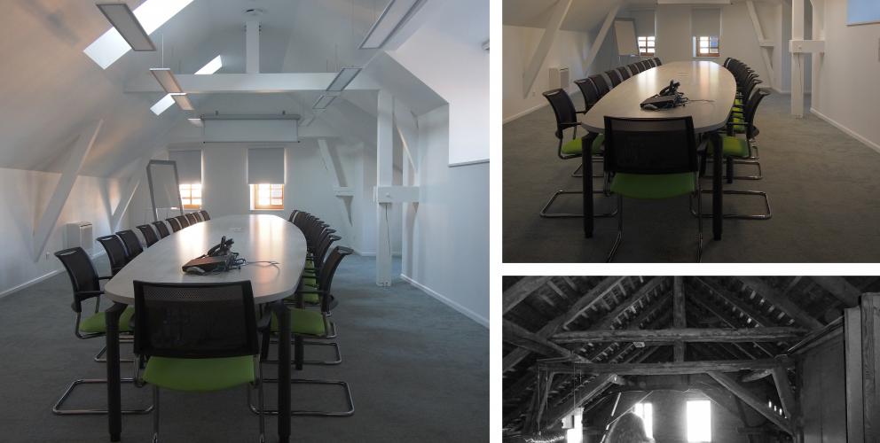 CCM Baldenheim - Rénovation de l'agence bancaire, transformation des combles en salle de réunion
