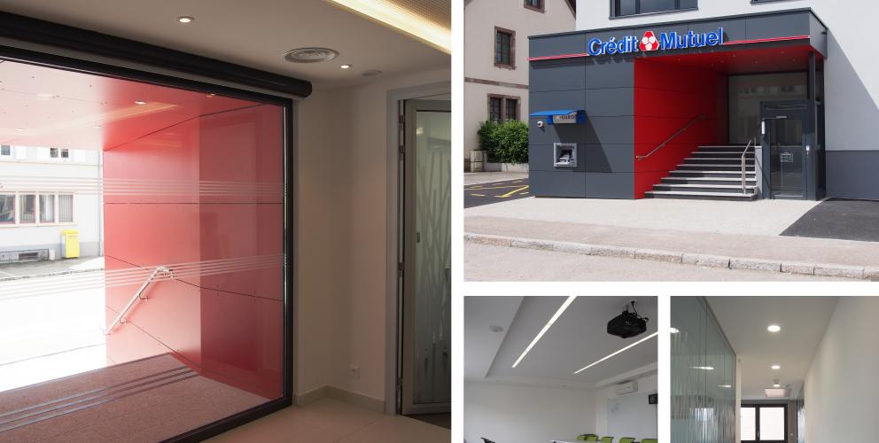 CCM Sundhouse - Rénovation et extension de l'agence bancaire