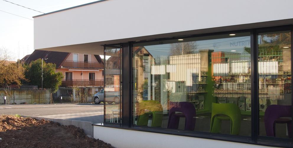 Projet CVV - Une vitrine en dialogue avec la rue