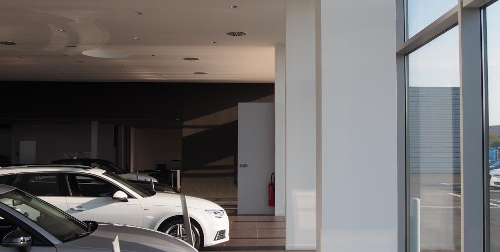Projet ADC - Vue dans le showroom
