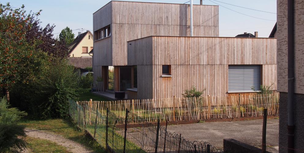 Projet AD - La volumétrie de la maison oppose compacité et éclatement