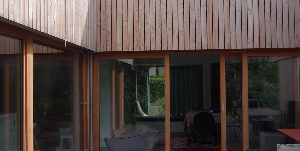 Projet AD - Le patio, entre transparence et intimisme
