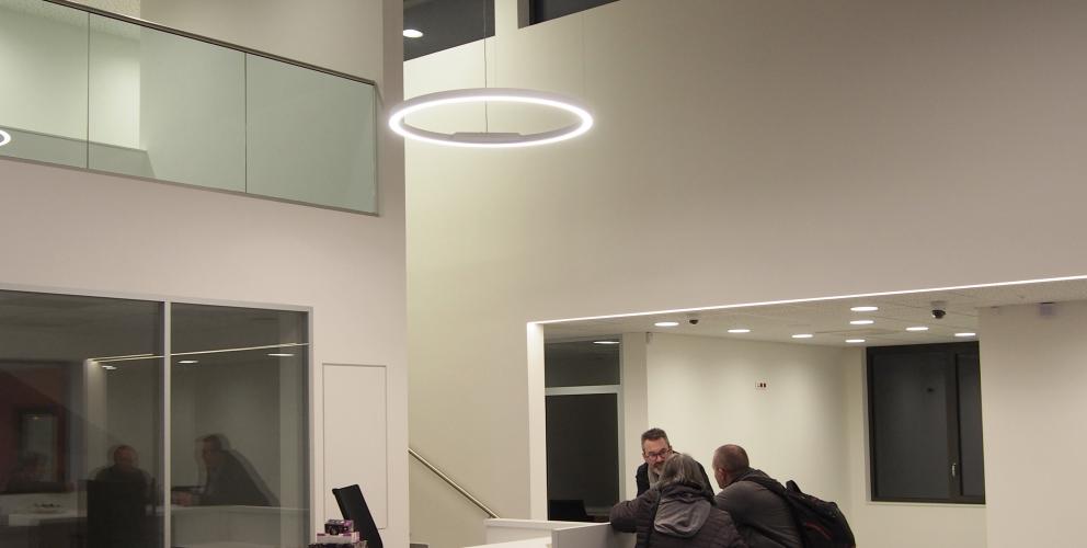 CCMEP - Vue sur le hall d'accueil en double hauteur